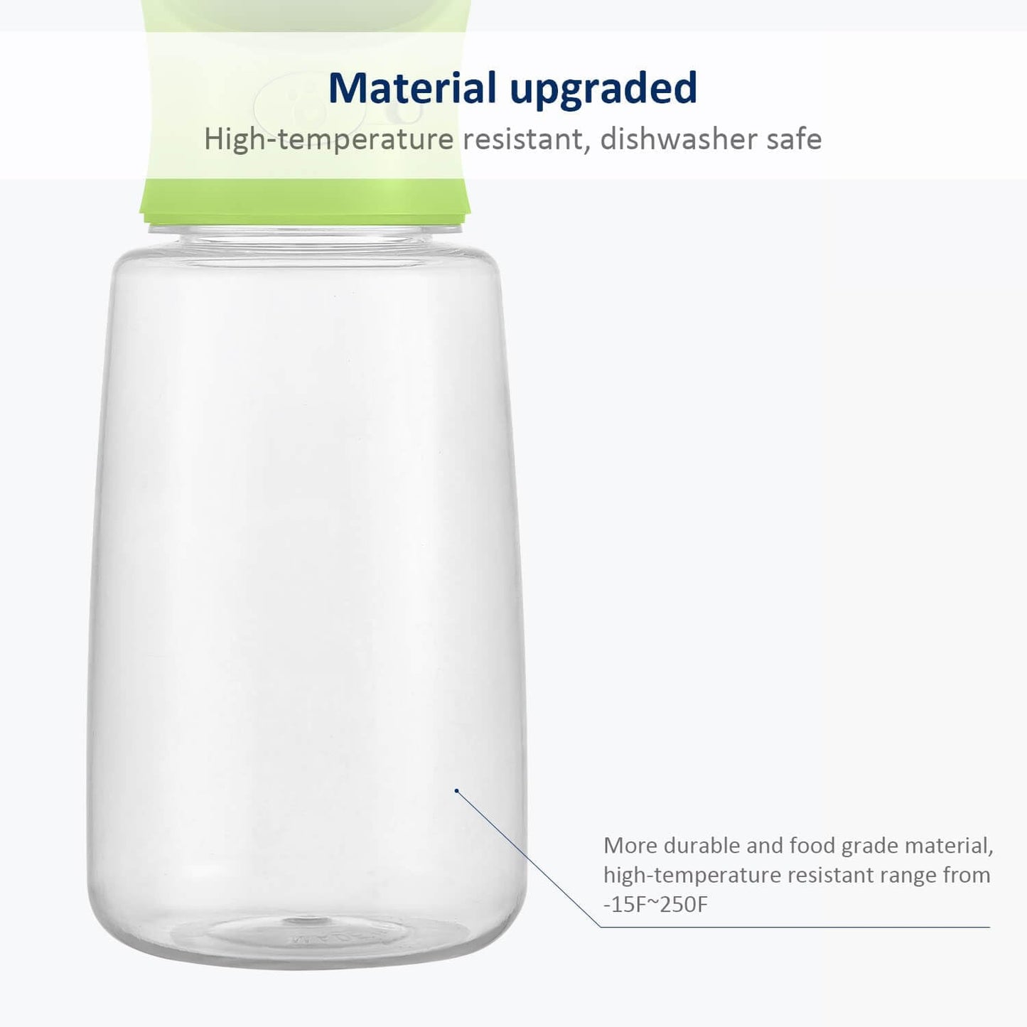 WePet Portable Dog Water Bottle, 25 OZ, Leak Proof Puppy Water Dispenser with Drinking Feeder for Pets Outdoor Walking, Hiking, Travel, Food Grade Plastic