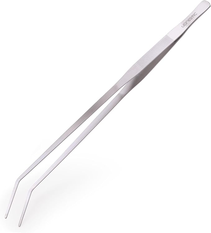 Heavy Duty Extra Long Tweezers, 24 Inch Reptile Feeding Tongs, Aquarium Tweezers, Fish Feeding & Terrarium Tongs