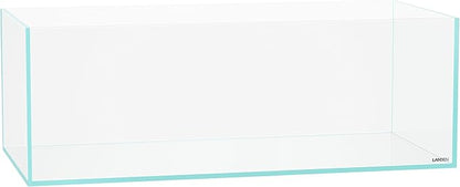 LANDEN 120SL 52.37 Gal Rimless Low Iron Aquarium Long Fish Tank, Bookshelf Aquarium, W47.24×D19.69×H14.17 in (120×50×36cm) 10mm Thickness with Black Nano Foam Leveling mat Included