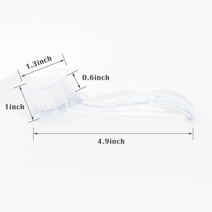 3 Pck Hamster Bath Brush Massage Combs, Reptile Cleaning Supplie for Hedgehog Turtle