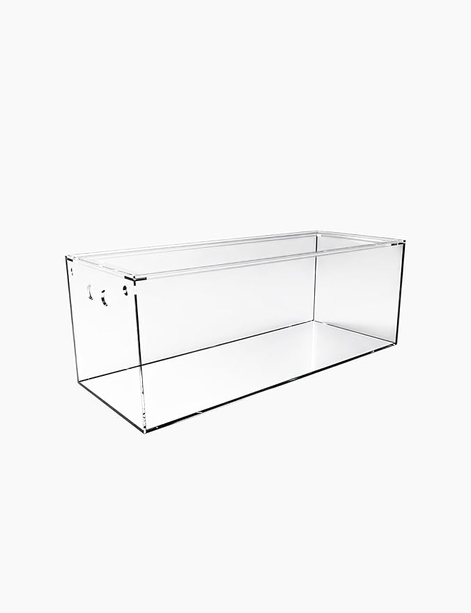 150-GO-P Gallon Starfire Aquariums with Center Overflow 60x24x24 H 12mm Shadow Overflow Peninsula