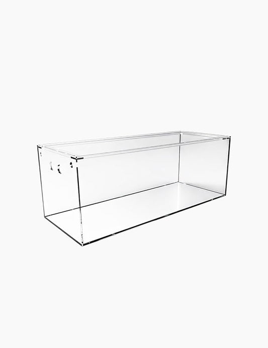 150-GO-P Gallon Starfire Aquariums with Center Overflow 60x24x24 H 12mm Shadow Overflow Peninsula
