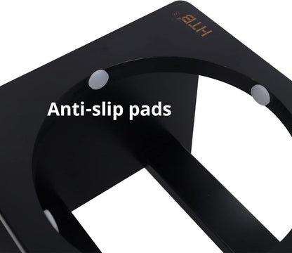 HTB Elevated Dog Bowls,Raised Dog Bowl Stand with 2 Stainless Steel Bowls,Elevated Raised Dog Bowls for Large Medium Small Sized Dogs