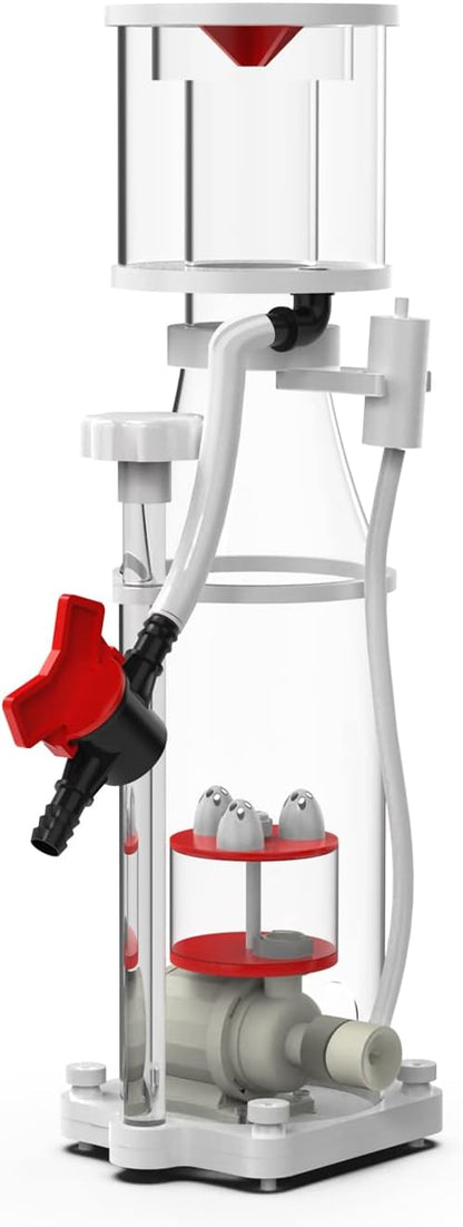 MagTool Aquarium in-Sump DC Protein Skimmer, with Controllable DC Pinwheel Pump for Up to 50-100Gal Reef Tank (N100 Plus)