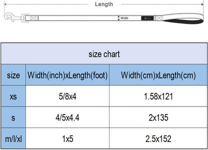 DOGWONG Christmas Dog Leash - Pink Santa Claus Cotton Leash for Small to Large Dogs