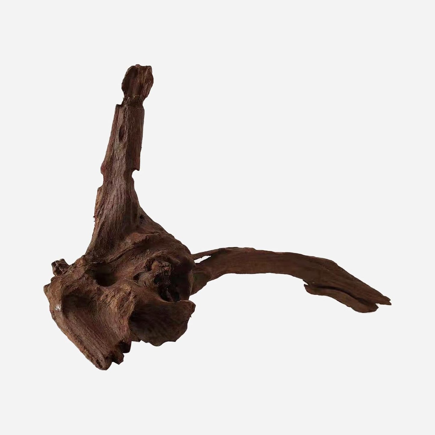 LYPHARD AQUARIUMS Natural Driftwood for Aquarium Decor, L18.9×W5.12×H11.02 Inches Large Drift Wood Decorations for Reptile Hide, Fish Tank, Optional Shapes