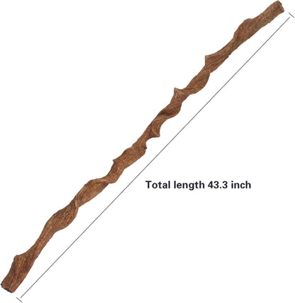 AQUA KT Reptile Twist Climber Vine Bendable Branch for Lizard Snake Bearded Dragon Crested Gecko Climbing Accessory Terrarium Habitat Decoration
