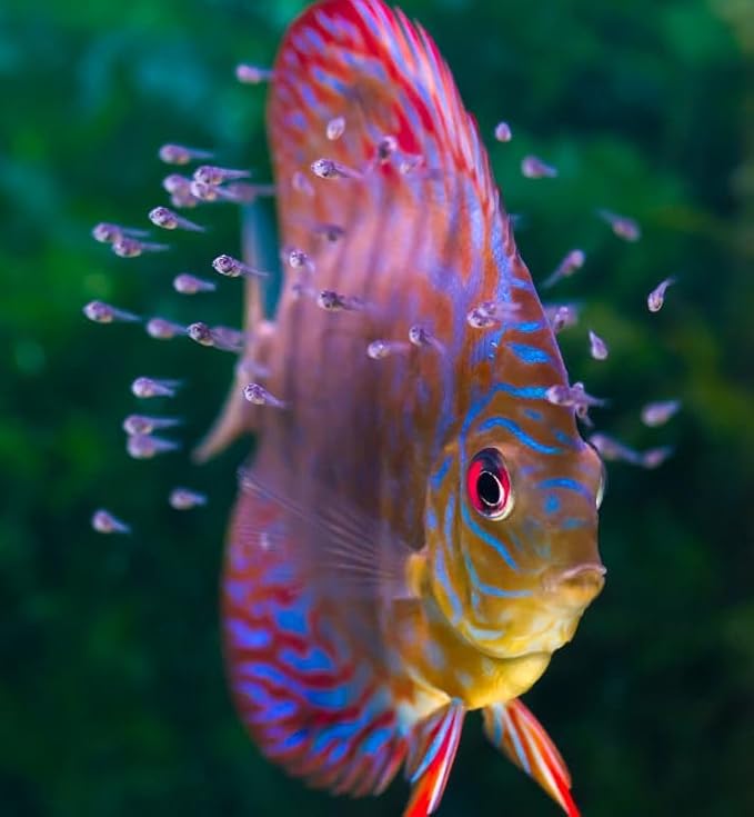 Aquatic Foods Inc. Golden Pearls 50-100 Microns for Tropical Fish Fry and Babies, for Corals, Anemones, Reef Tanks…2.1oz Squeeze Bottle