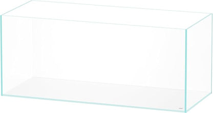 LANDEN 90L Series 19.37 Gallon Rimless Low Iron Aquarium Long Fish Tan Aquarium Tank, W35.43×D11.81×H11.42 in (90×30×30cm) 8mm Thickness with Black Nano Foam Leveling mat Included