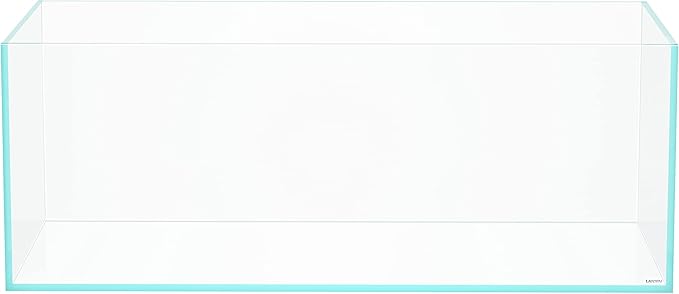 LANDEN 120P 78.4 Gallon Rimless Low Iron Aquarium Tank, W47.2×D23.6×H17.7 in(120x60x45cm); 12 mm Thickness with Nano Foam Leveling Mat Included