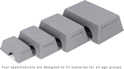 Snake Hide, Leopard Gecko Tank Accessories for Reptile Ball Python Crested Gecko Lizard Bearded Dragon - GrayHideL