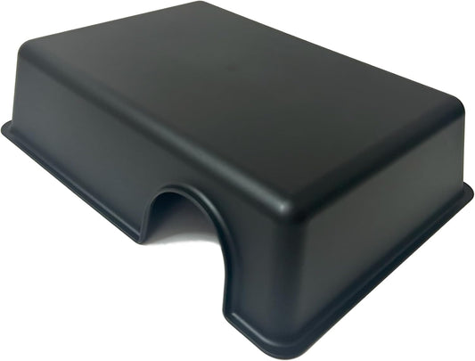 12in Durable Large Reptile Hide, Ball Python Hide, Leopard Gecko Hide, Bearded Dragon Hide, Easy to Clean Reptile Hides Cave for Tank, Snake Hide Large Enclosure (12" x 8.3" x 2.8" X-Large)