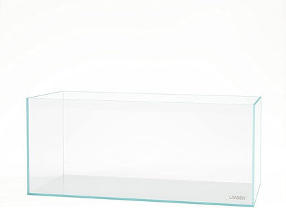 Landen 120P 72.2 Gallon Rimless Low Iron Aquarium Tank, W47.2 × D19.7 × H19.7 (120x50x50cm) 12mm Thickness with Black Nano Foam Leveling mat Included