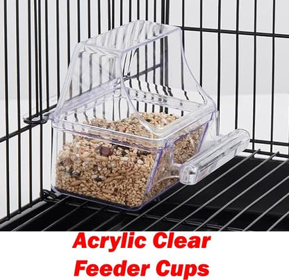 Large 36-Inch Portable Bird Flight Cage for Canary Parakeet Cockatiel Lovebird Finch Small Parrot Budgies Travel Bird Cage