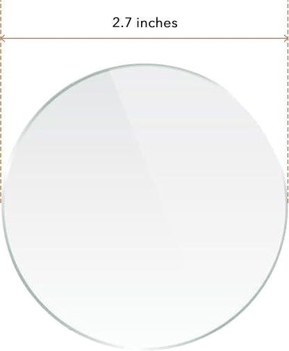 Double Sided 3m Adhesive Sticky Pads - 7 cm - 10 Pack - Strong Adhesive for Suction Cup Cat Toys - Compatible with Interactive Bird Simulation Toys - Suction Cup Sticky Pad Replacement