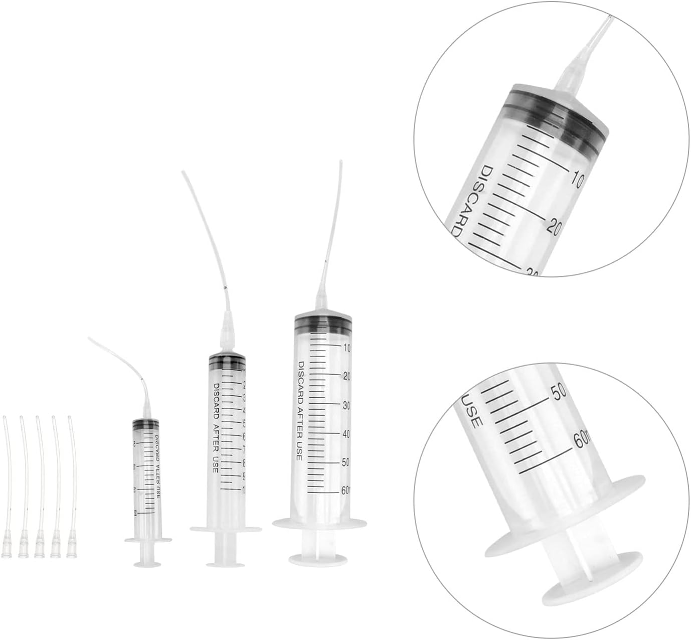 Balacoo 1 Set Pet Parrot Milk Feeding Syringe with Tubes Baby Pigeon Turtle-Dove Feeding Syringe Puppy Medicine Feeder Tablet Medical Feeding Tool for Small Animals