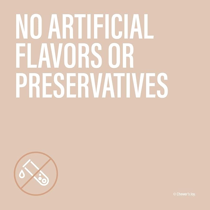 Chewer's Joy Wet Dog Food Variety Pack – 4 Flavors: Beef & Chicken, Chicken & Salmon, Chicken & Rice or Beef & Vegetables – Natural Pâté – High Protein – Complete Nutrition (3oz) – Pack of 24