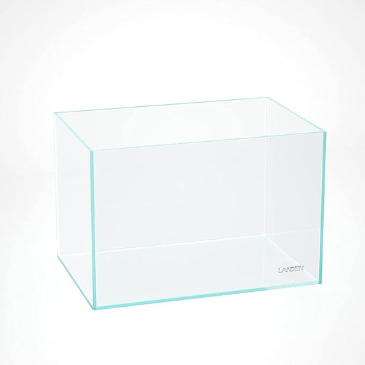 Landen 60P 23 Gallon Rimless Low Iron Aquarium Tank, W23.6×D15.7×H15.7 in(60x40x40cm) 8mm Thickness