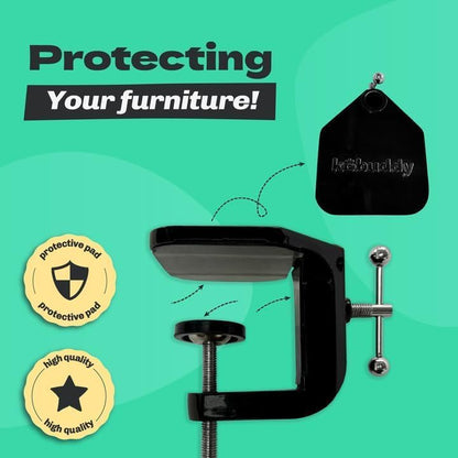 | Blue Replacement Fabric for Cat Desk Bed - Soft Faux Fur Fabric, Steel Frame | Cat perch for indoor cats | Perfect Hammock for your desk | Supports up to 50lbs | Pet couch | Elevated pet bed