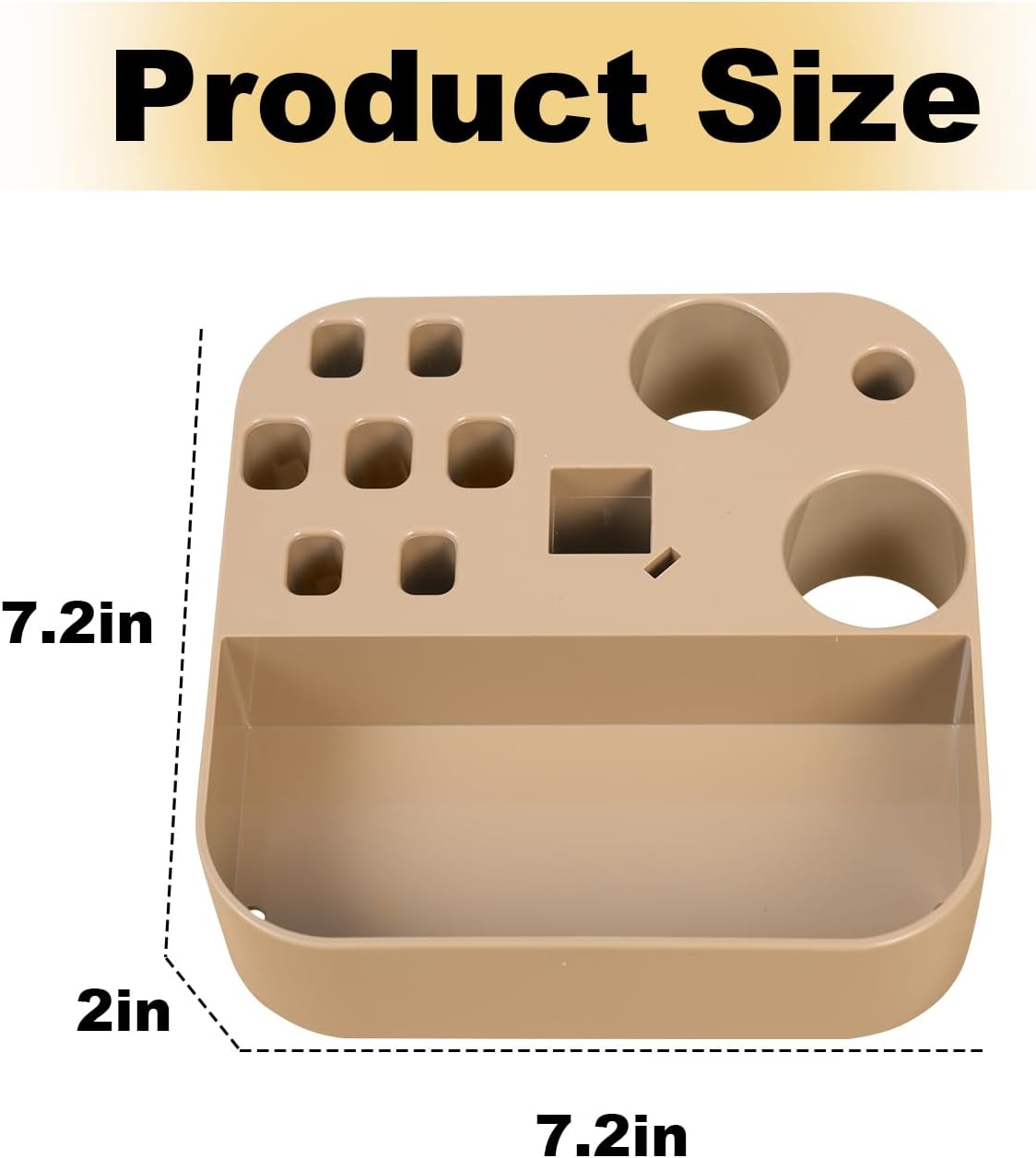Pet Grooming Tool Organizer - Can Be Mounted On The Pet Grooming Table to Save Space Can Store Scissors, Brushes and Other Tools