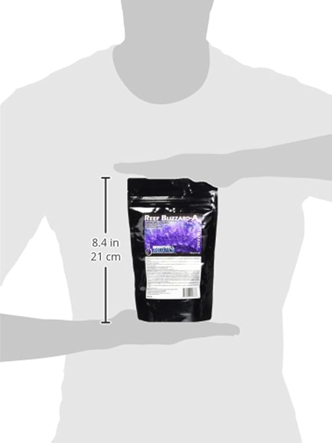 Brightwell Aquatics Reef Blizzard-A – High-Protein Planktonic Blend for Anemones, Planktivorous Fish & Marine Invertebrates – Enhances Color & Growth, 100g