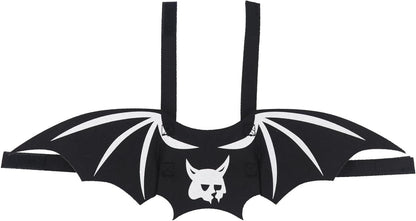 Pet Cat Bat Wings for Halloween Party Decoration, Dog Cosplay Bat Costume,Puppy and Cat Dress Up Accessories (White Ghost, Small)