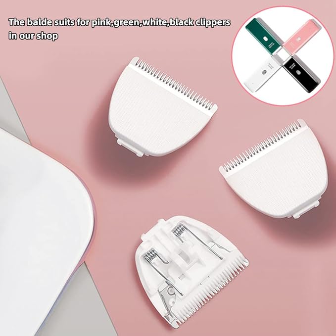 Blade Replacement & Charged Cable for Pet Hair Trimmers,1 Replacement Blade & 1 Replacement Cable for Dog Shavers