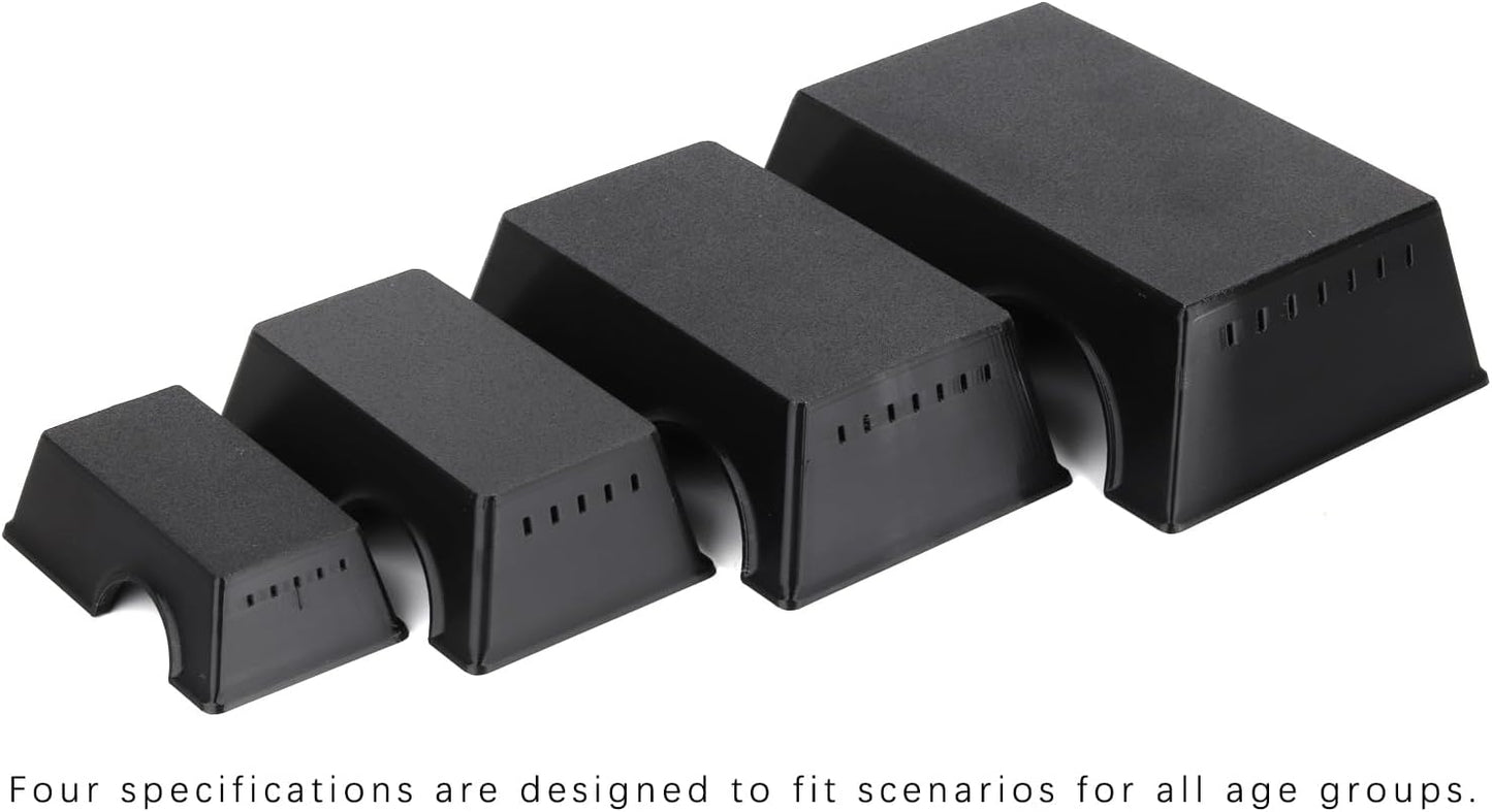 Snake Hide, Leopard Gecko Tank Accessories for Reptile Ball Python Crested Gecko Lizard Bearded Dragon - BlackHideM