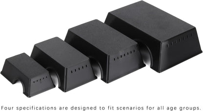 Snake Hide, Leopard Gecko Tank Accessories for Reptile Ball Python Crested Gecko Lizard Bearded Dragon - BlackHideM