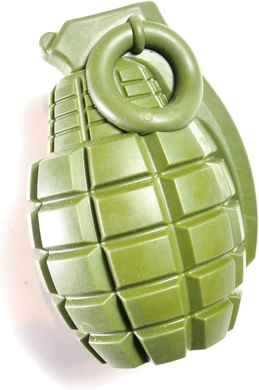 Operation Good Boy Grenade Dog Toy – Durable Chew Toy for Aggressive Chewers, Military-Inspired Design – Tough, Interactive, Teething & Treat-Dispensing Dog Toy for Medium and Large Dogs