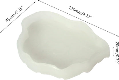 Reptile Food and Water Bowl, Plastic Feeding Plates for Turtle, Tortoise, Lizard, Chameleon, Iguana, Snake, Gecko