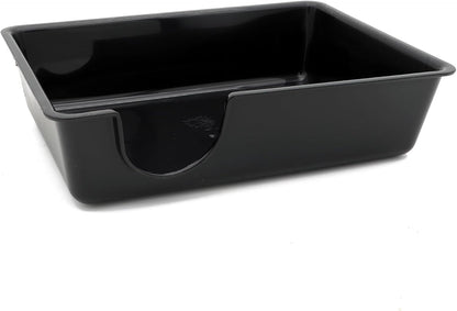 Reptile Hide Box Snake Hide Feel Secure and Safe, Gecko Hide (Black, Large 2 Pcs)