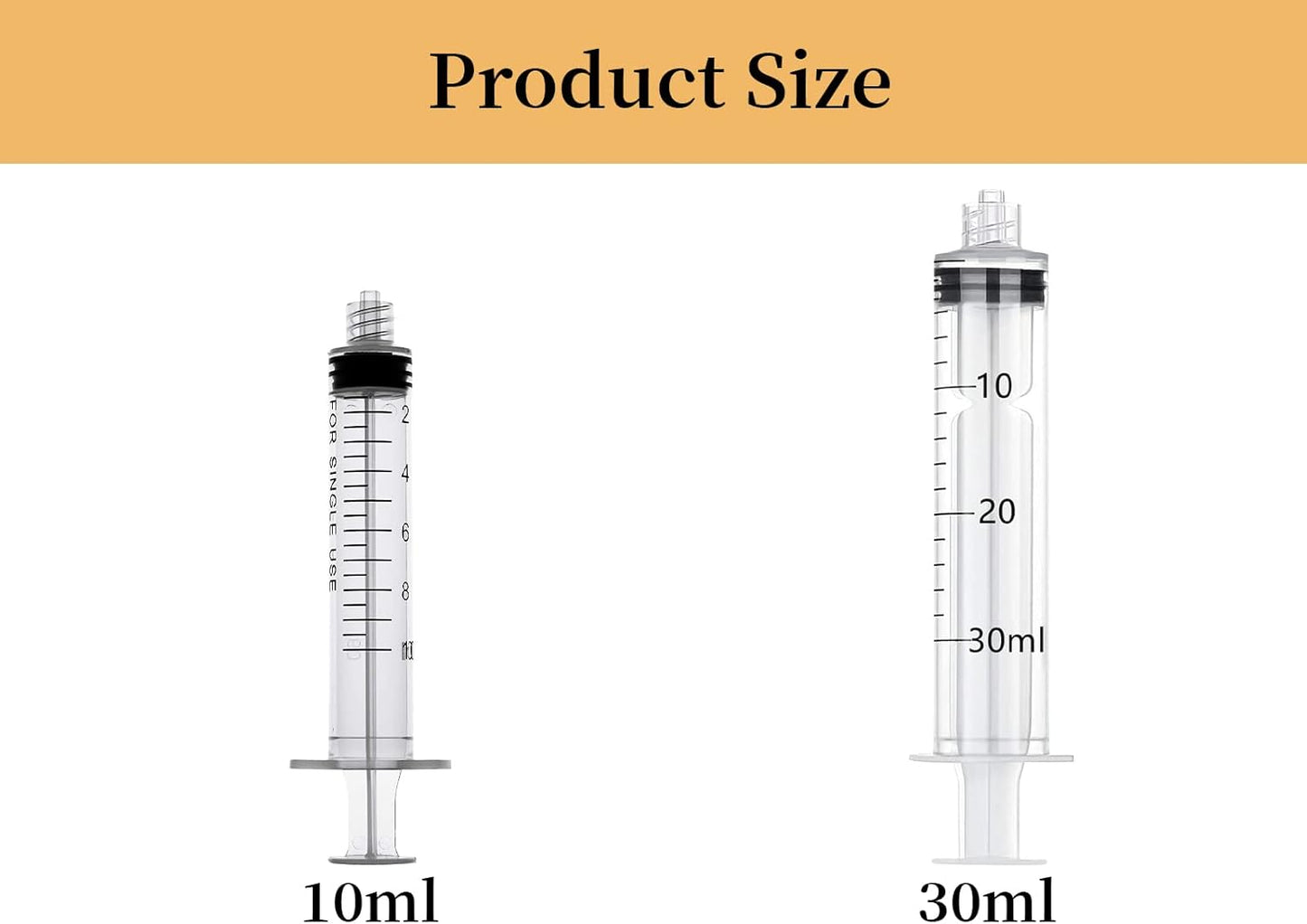 Pet Feeding Syringe with Nipple, Silicone Feeding Tools for Kitten Puppy Feeding Syringe for Newborn Cat Dog Small Animals Rabbits (10ml+30ml)