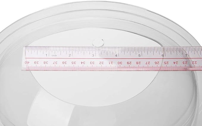 PRUGNA Wall-Hanging Fish Bowl Acrylic Wall-Mounted Plant Pot 1 Gallon Fish Tank 11.5-inches Decoration Planter