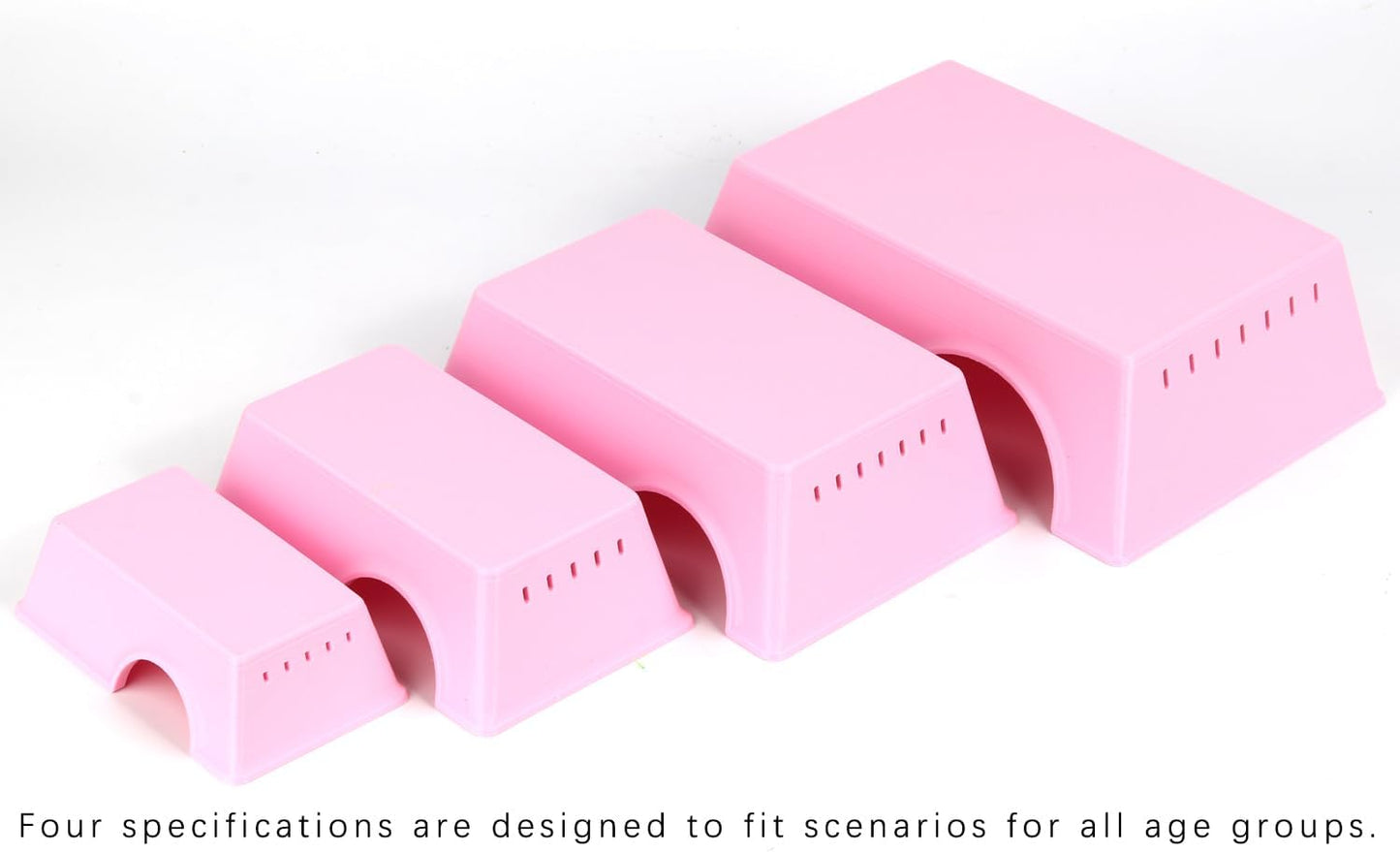 Snake Hide, Leopard Gecko Tank Accessories for Reptile Ball Python Crested Gecko Lizard Bearded Dragon - PinkHideL