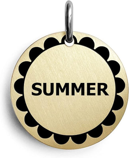 Cat Dog ID Tags Personalized 9 Corolla Styles Flower Wreath to Choose for Large Pets Collar Accessories Brass Copper Engraved Custom on Both Side