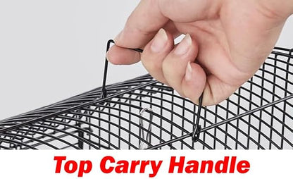 Large 36-Inch Portable Bird Flight Cage for Canary Parakeet Cockatiel Lovebird Finch Small Parrot Budgies Travel Bird Cage