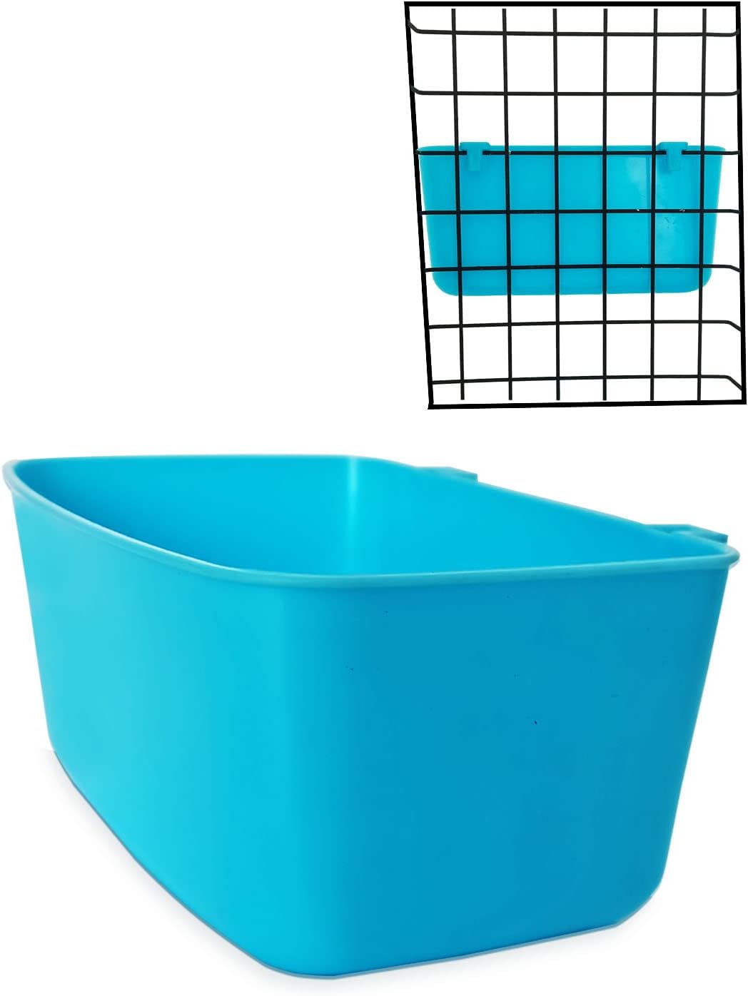 26 Pack Chicken Feeder Cups Rabbit Feeders for Cages 21 oz Waterer Cat Guinea Pig Treats Food Bowl Hanging Feeding Coop Dish Puppy Watering Container Drinker Pigeon Bird Bath