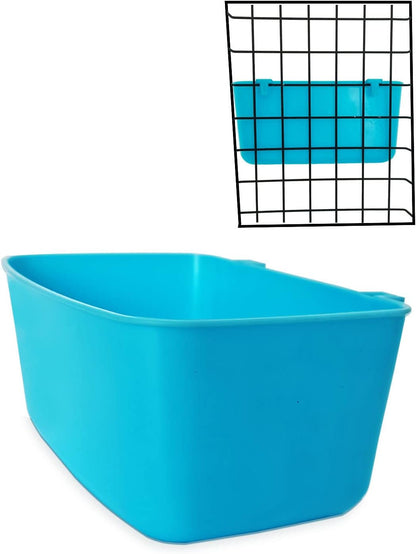 26 Pack Chicken Feeder Cups Rabbit Feeders for Cages 21 oz Waterer Cat Guinea Pig Treats Food Bowl Hanging Feeding Coop Dish Puppy Watering Container Drinker Pigeon Bird Bath