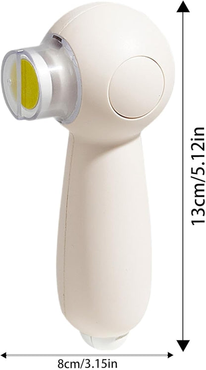 Parrot Beak Trimmer | Noiseless Rechargeable Beak Trimmer - Gentle Grooming Tool, Nail Trimming Machine with 6 Grinding Heads for Budgerigars