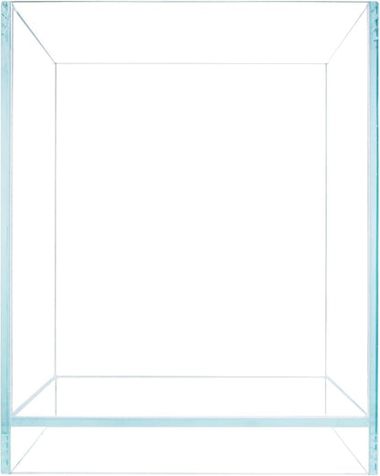 Nano Tall Rimless Aquarium Low Iron Frameless Fish Tank, Extra Clear with Floating Air Style, for Aquariums or Terrariums