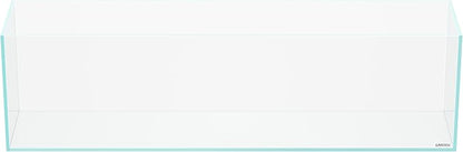 LANDEN 90L 10.8 Gal Rimless Low Iron Aquarium Long Fish Tank, Bookshelf Aquarium, W35.4×D7.87×H9.84 in(90x20x25cm) 6mm Thickness with Black Nano Foam Leveling mat Included