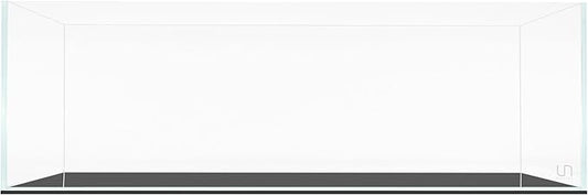 UNS Ultra Clear Rimless Tank - 6.3GAL | 24L - 23.62x7.87x7.87 | 60x20x20 CM, 5mm Glass Thickness, Leveling Mat Included - Low Iron, High Clarity Fish Tank w/ 45° Mitered Edge - [60L]