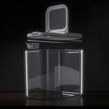 LivLab Mker Pet Food Storage Containers With Lids & Scooper - Dog Food Storage Container,12L/12KG/25LBS,BPA Free Airtight Storage Containers Store Dry Food For Kitchen Pantry