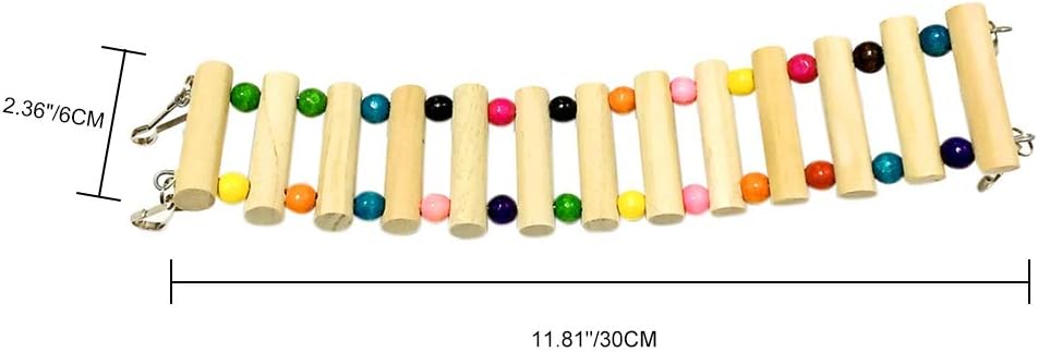 Leeko Pet Hammock Hamster Hanging Toy, 3 Piece Set House Hanging Bed Cage Toys for Small Animal Sugar Glider Squirrel Chinchilla Hamster Rat Playing Sleeping