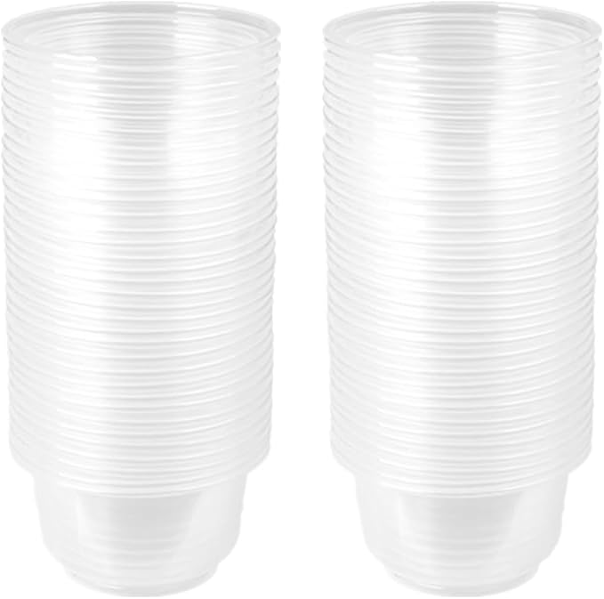 100Pieces 1oz Crested Gecko Food Cups