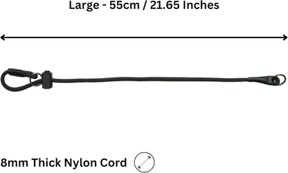 Fenrir Slip Collar with Spring Loaded Limiter Black (Large)