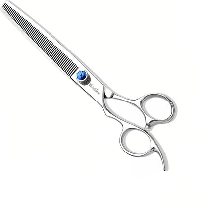 7.5inch Thinning Dog Grooming Scissors,VG10 Stainless Steel Pet Grooming Shears,Professional Pet Trimming Scissor,Sharp Comfortable Ergonomic, for Rabbits Cats Dogs Hair Cutting Groomer or at Home