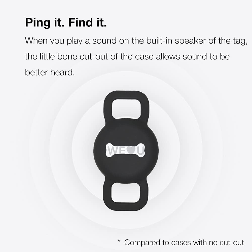 Cat Collar Holder for Airtag, Cat & Small Dog Harness Case for Air Tag