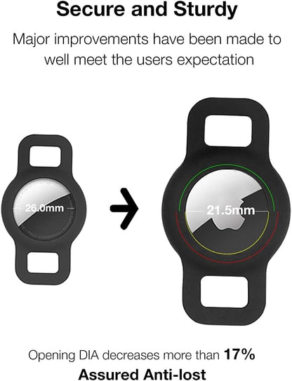 Airtag Holder for Cat, Air Tag Case for Cat Collar and Small Dog Collar